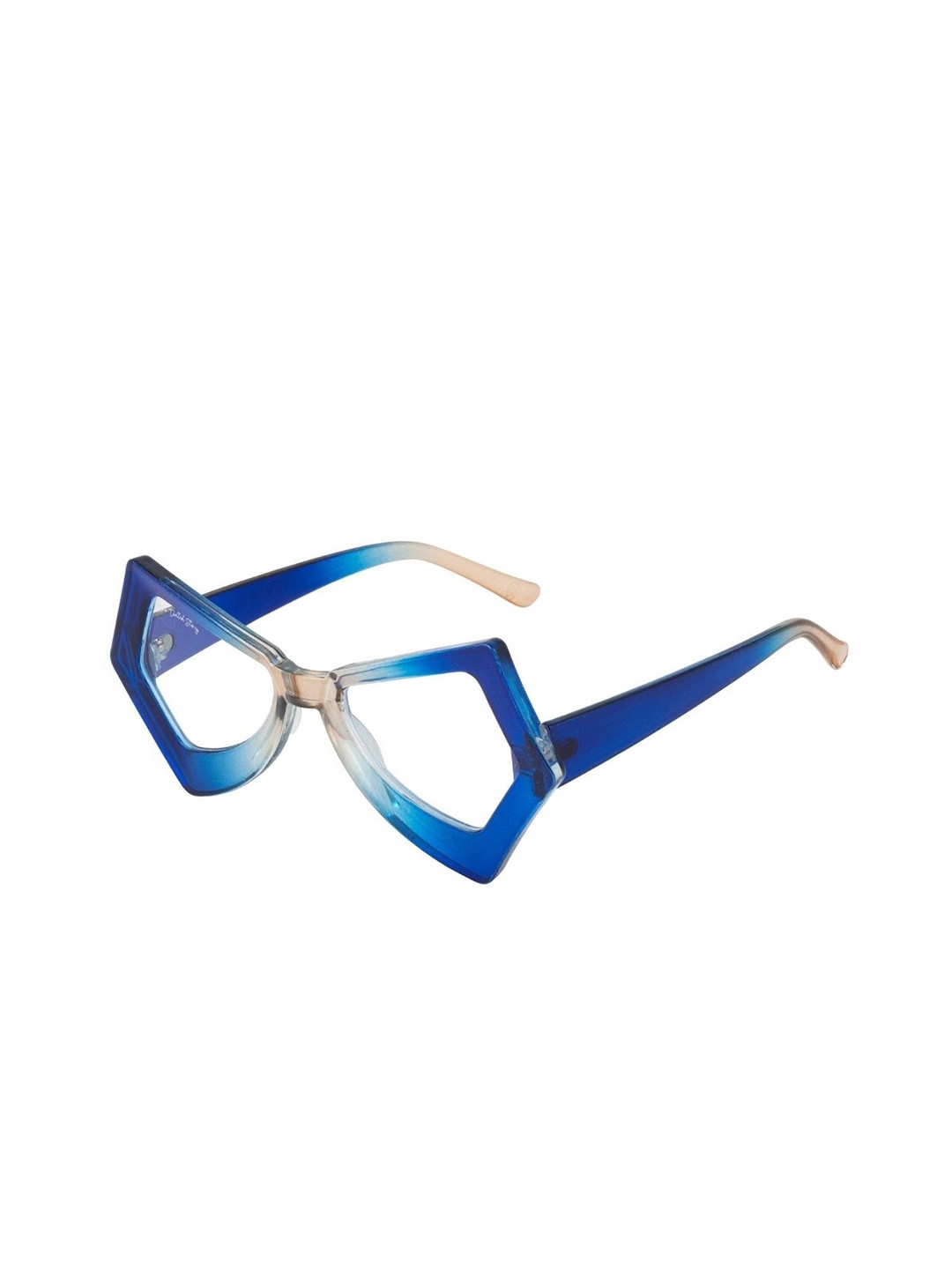 

The Tinted Story Women Full Rim Oversized Frames TTS719 BLUS, Blue