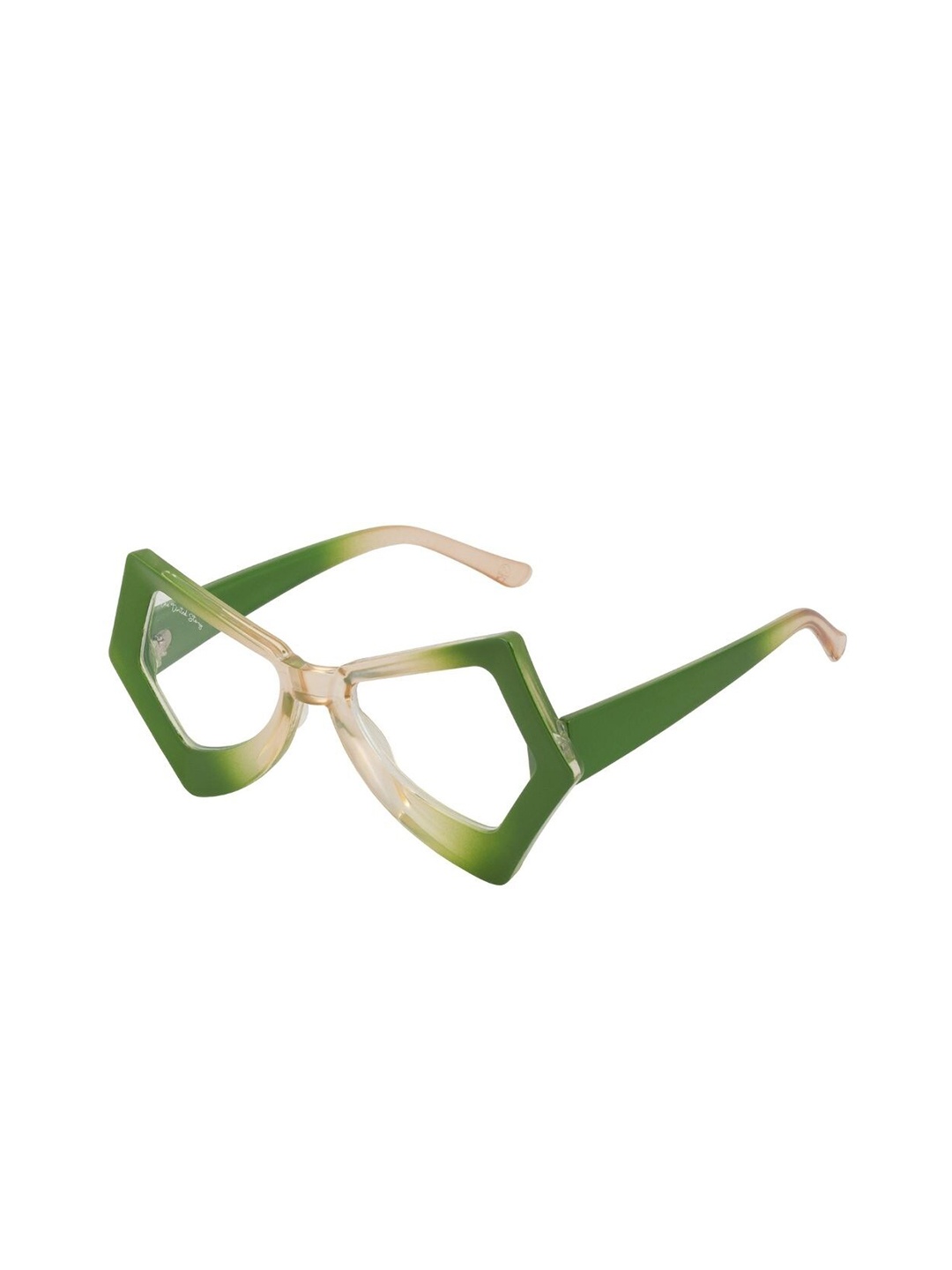 

The Tinted Story Women Full Rim Square Frames TTS719 GS, Green
