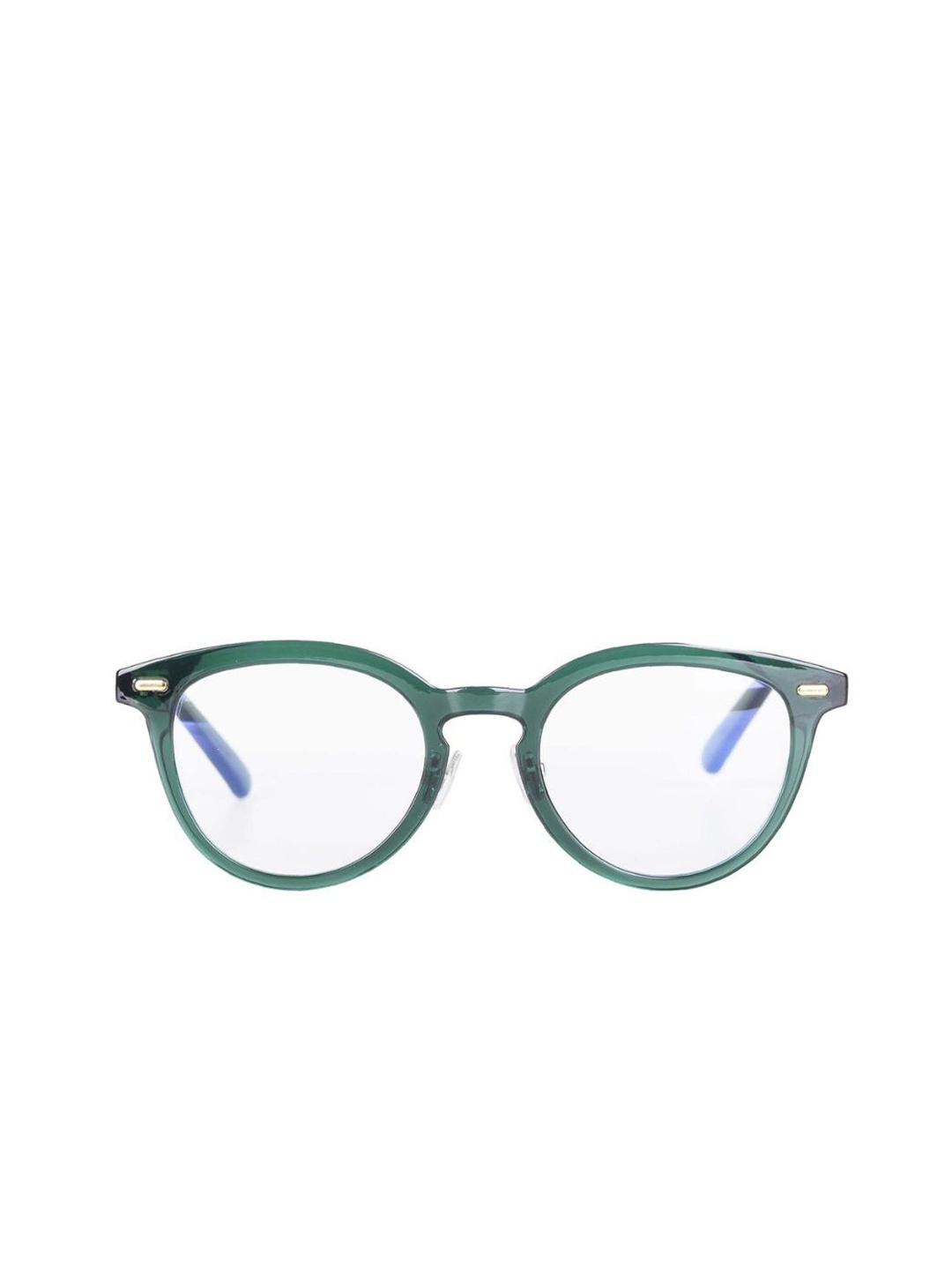 

The Tinted Story Unisex Full Rim Oval Frames TTS296 GREENR, Green