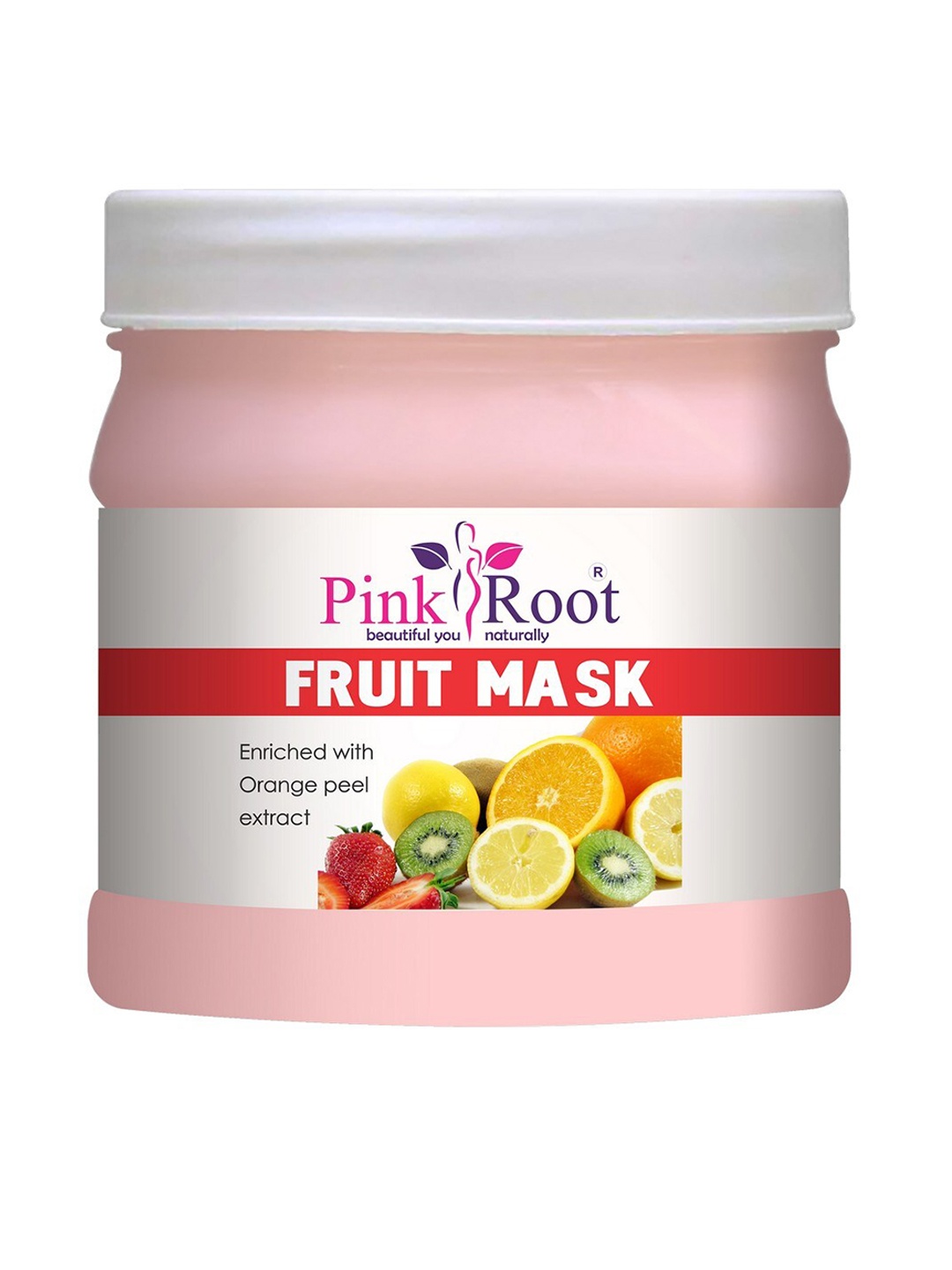 

Pink Root Mix Fruit Cream Mask - 500 ml, White