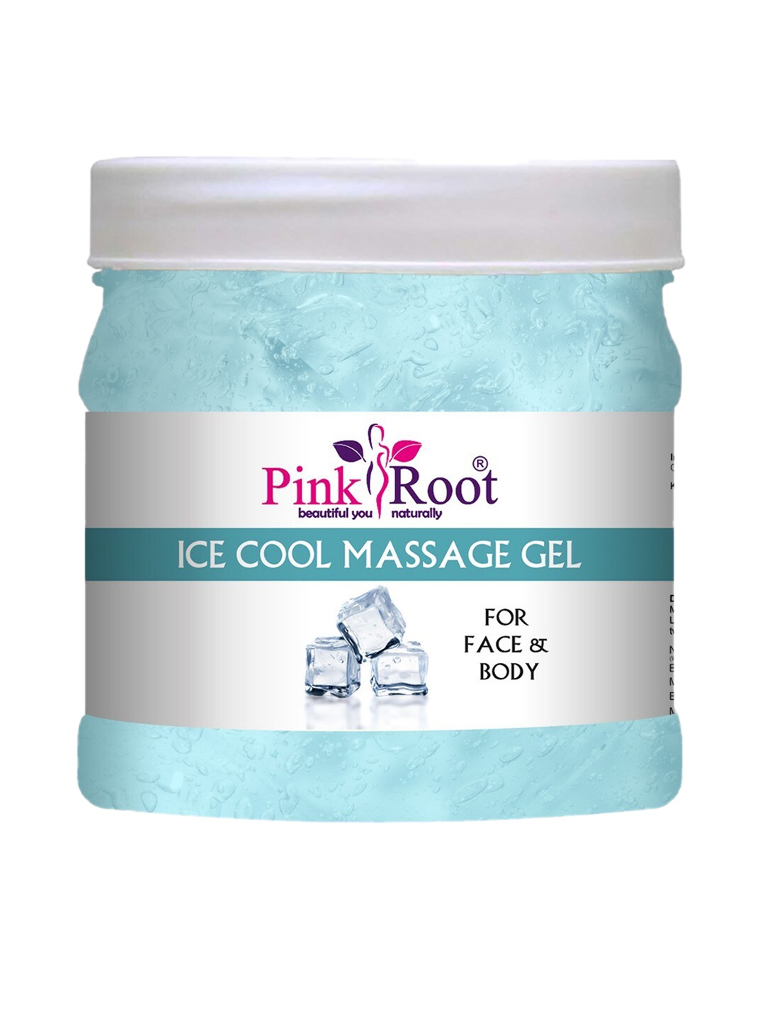 

Pink Root Ice Cool Massage Gel for Face & Body - 500 ml, Blue