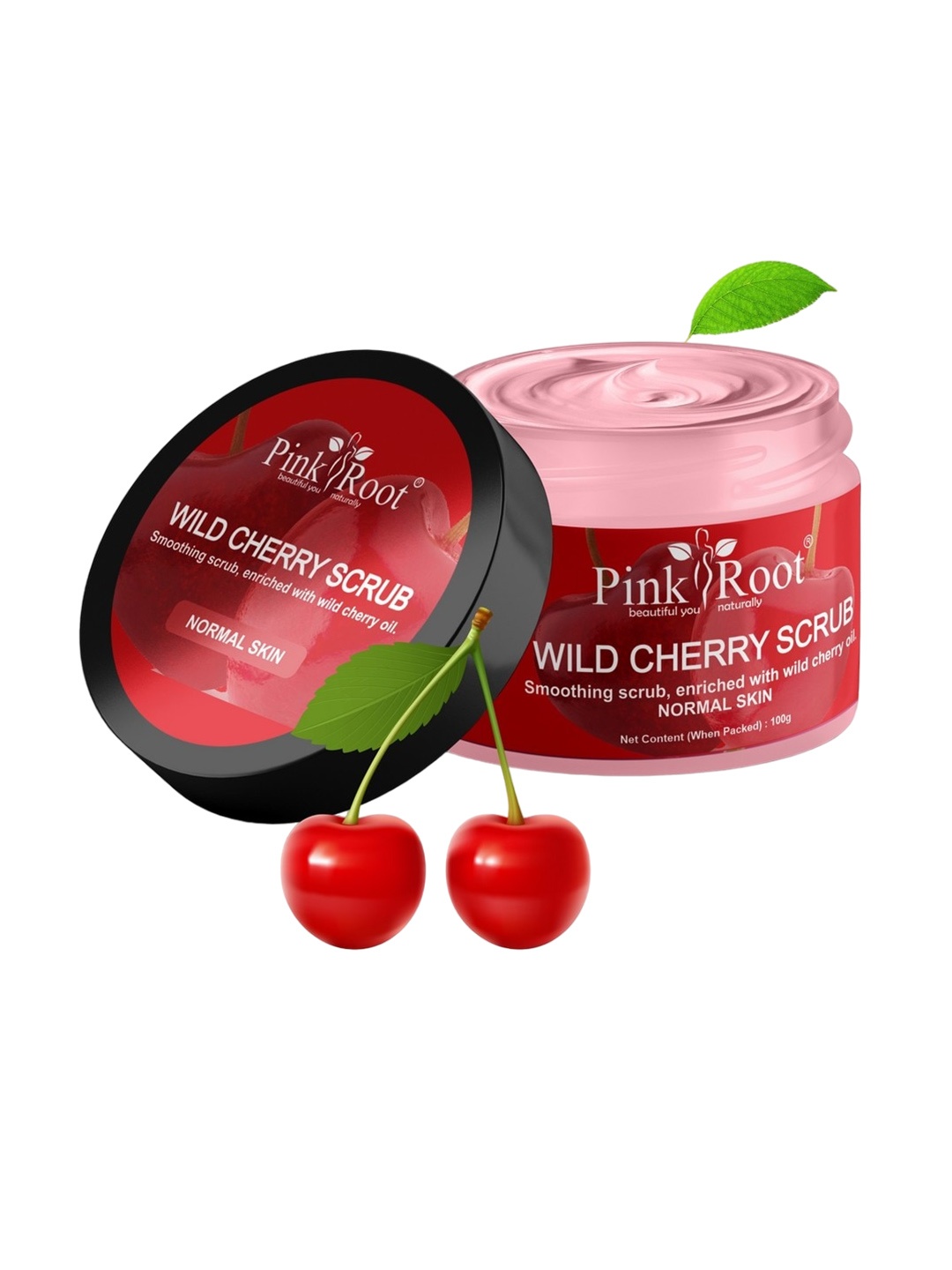 

Pink Root Wild Cherry Smoothing Face Scrub - 100 g