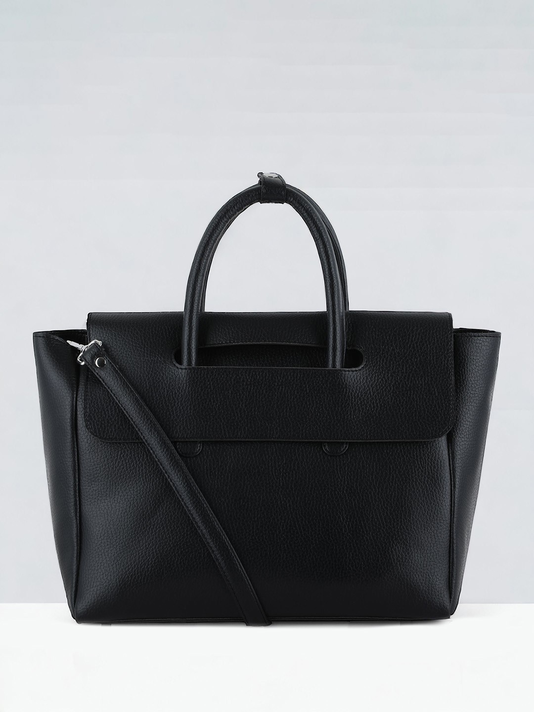 

Toteteca Structured Handheld Bag, Black