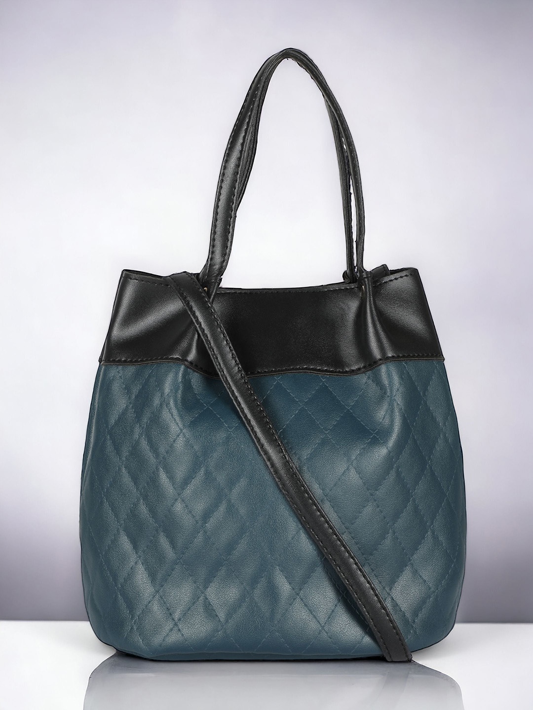 

Toteteca Oversized Shopper Shoulder Bag, Blue