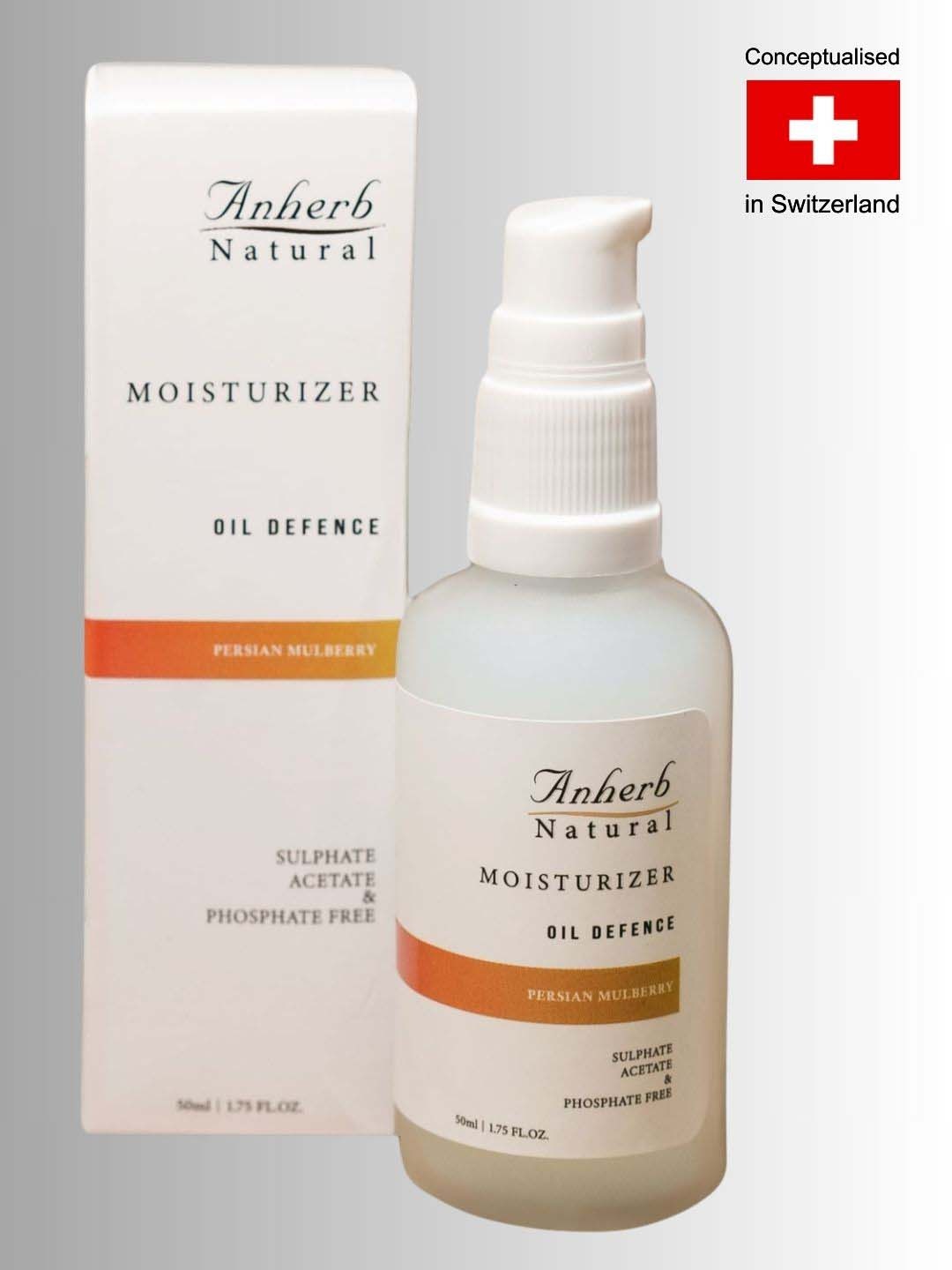 

Anherb Natural Silk Blend Oil-Free Moisturizer - 50 ml, White