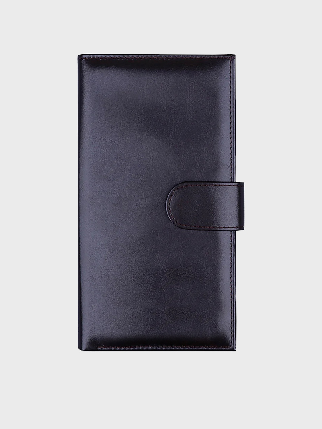 

The Wallet Store Men Leather Two Fold Wallet, Brown