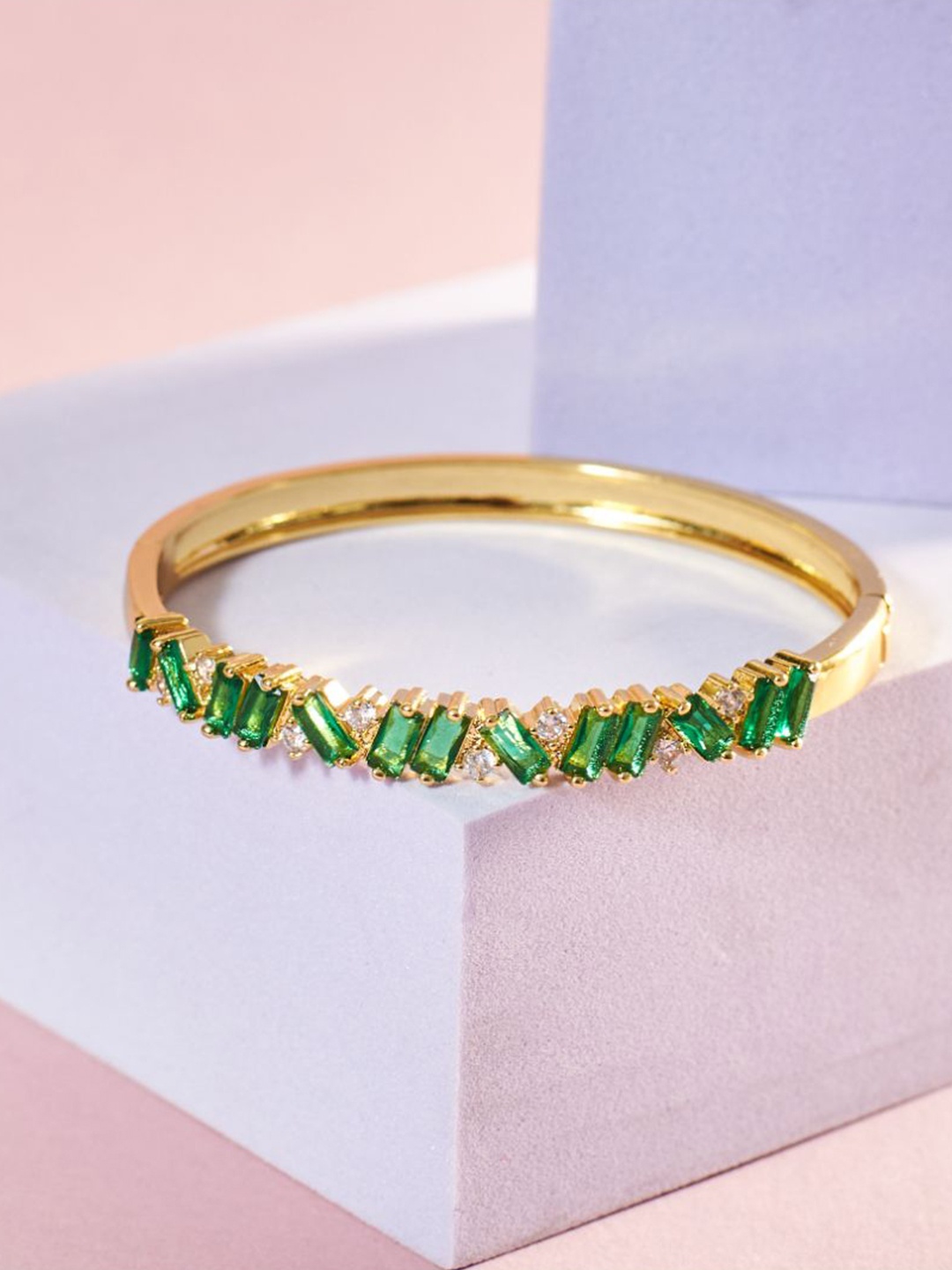 

SALTY Gold-Plated Bangle-Style Bracelet