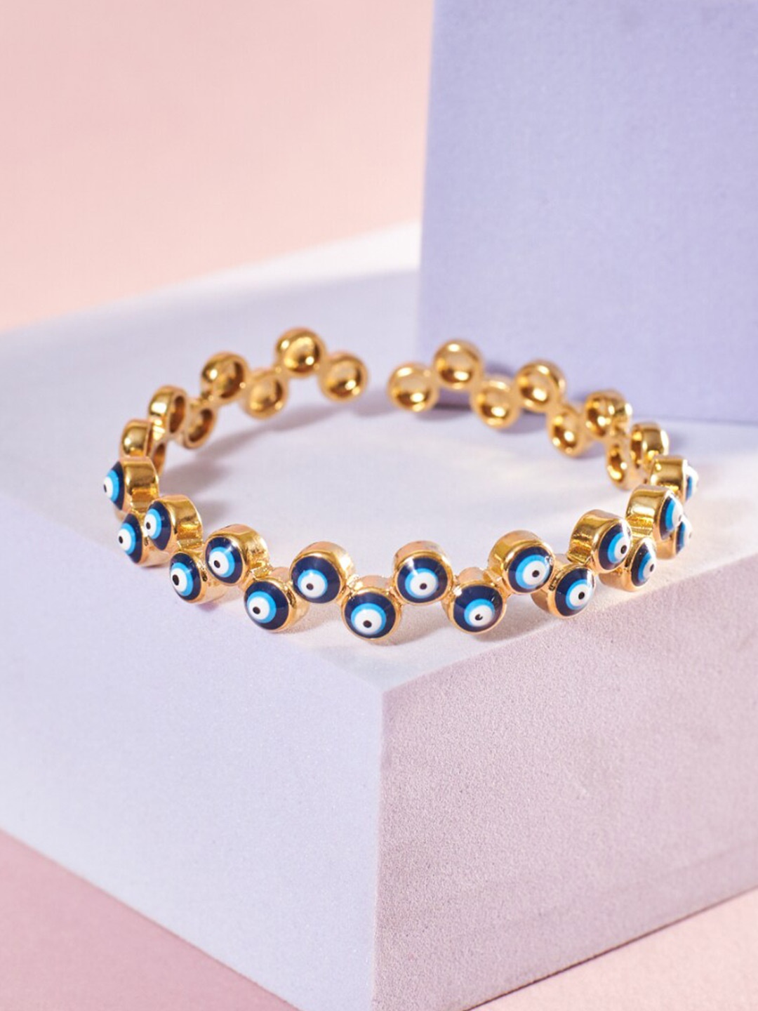 

SALTY Gold-Plated Bangle-Style Bracelet