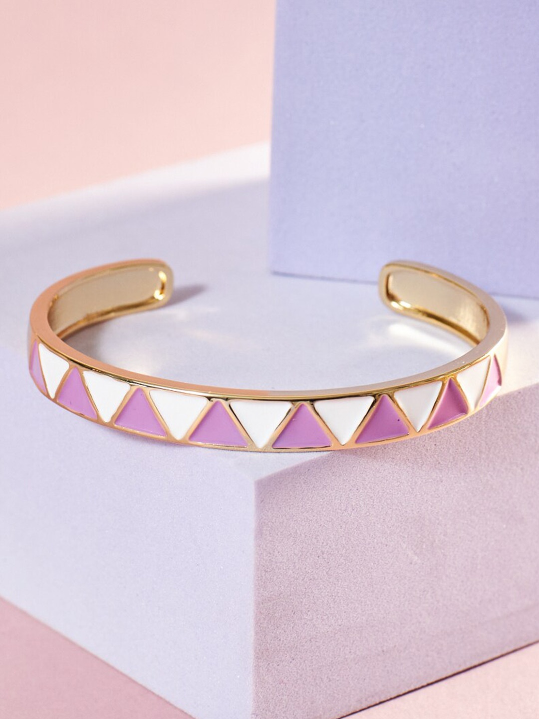 

SALTY Gold-Plated Bangle-Style Bracelet