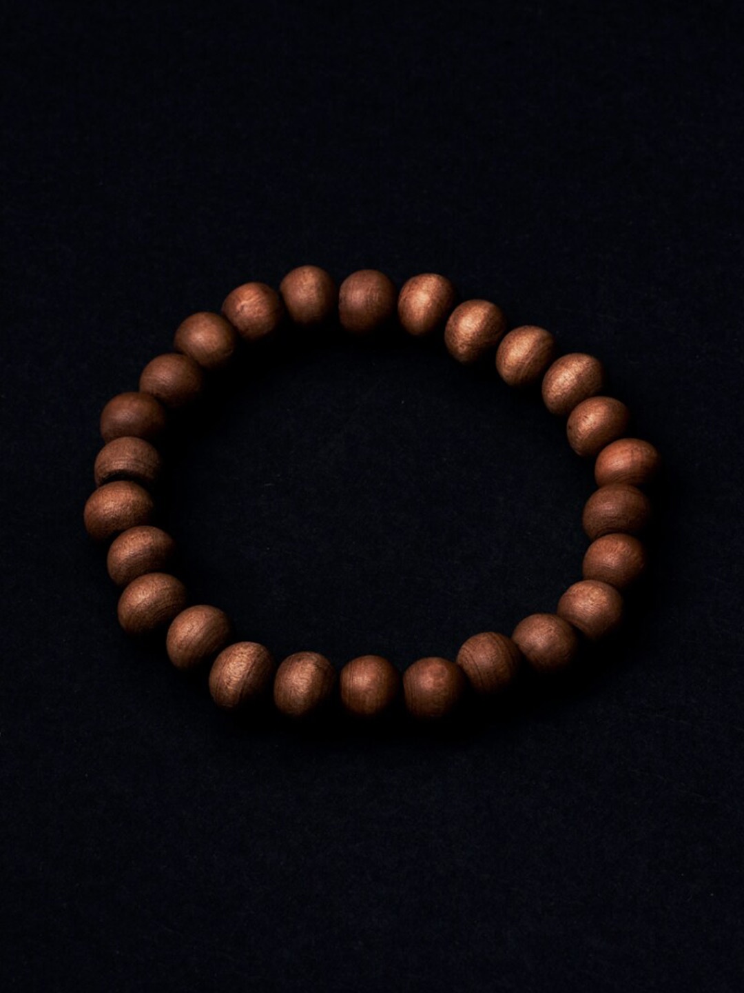 

SALTY Men Wood Wraparound Bracelet, Brown