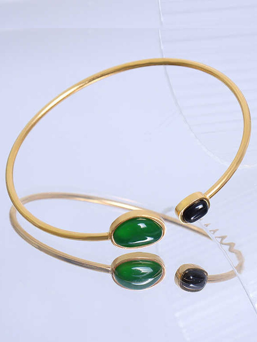 

PALMONAS Gold-Plated Cuff Bracelet