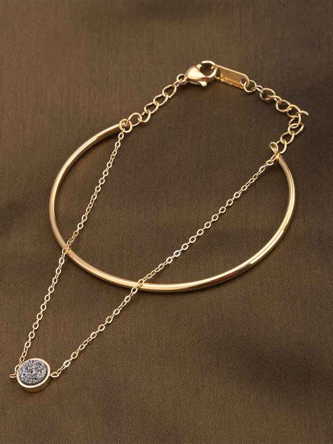 

PALMONAS Gold-Plated Multistrand Bracelet