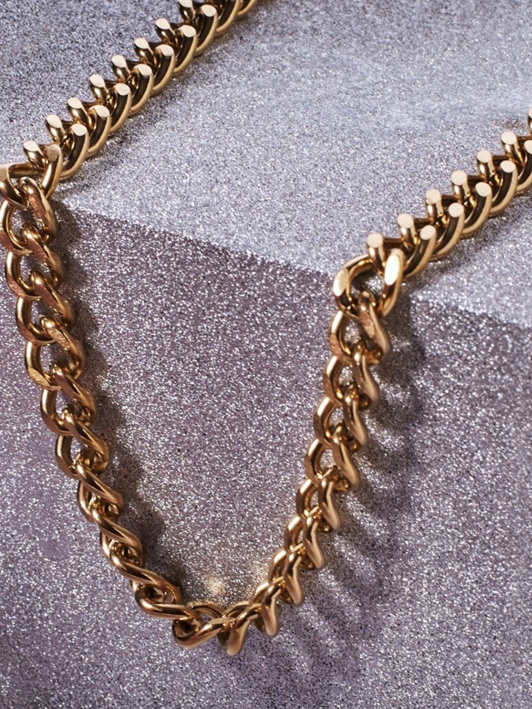 

SALTY Men Stainless Steel Chain, Gold