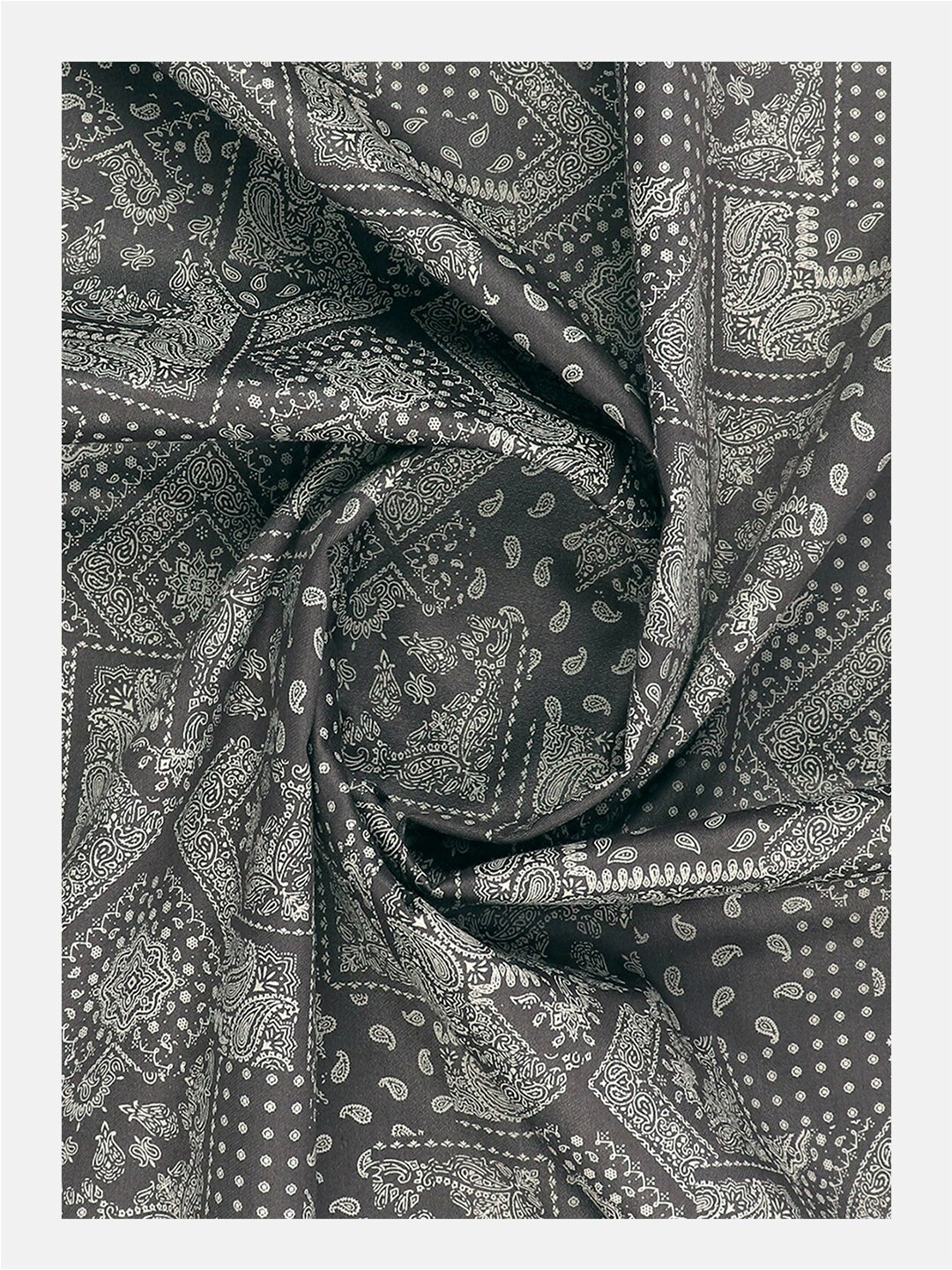

Ramraj Men Printed Shirt Unstitched Fabric, Grey