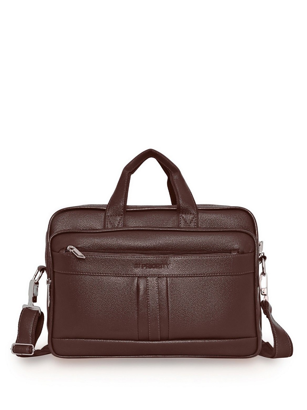 

Priority Unisex Laptop Bag, Brown