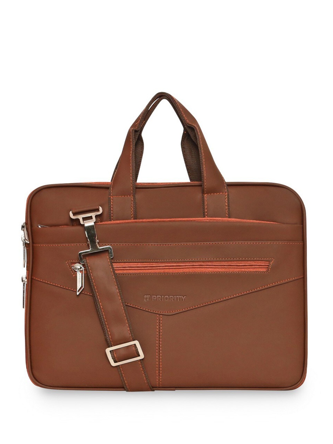 

Priority Unisex Laptop Bag, Tan