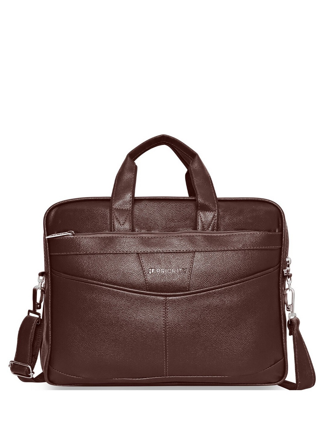 

Priority Unisex Laptop Bag, Brown