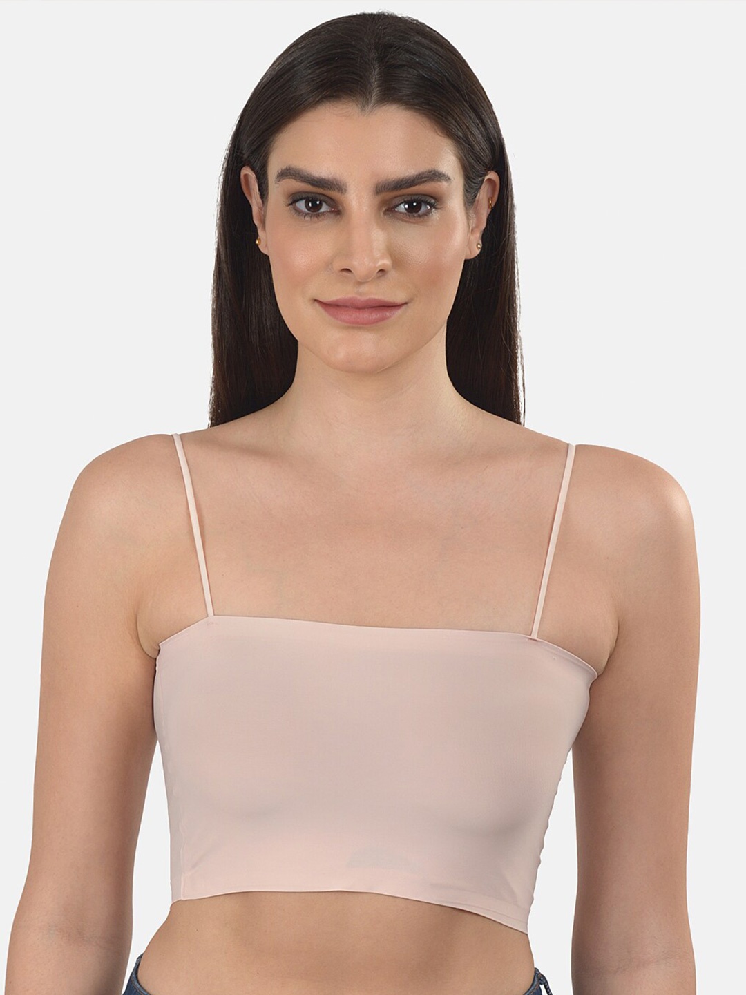 

mod & shy Full Coverage Lightly Padded Camisole Bra With All Day Comfort, Peach