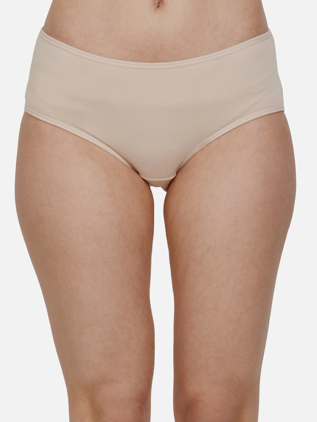 

mod & shy Mid-Rise Hipster Briefs, Beige