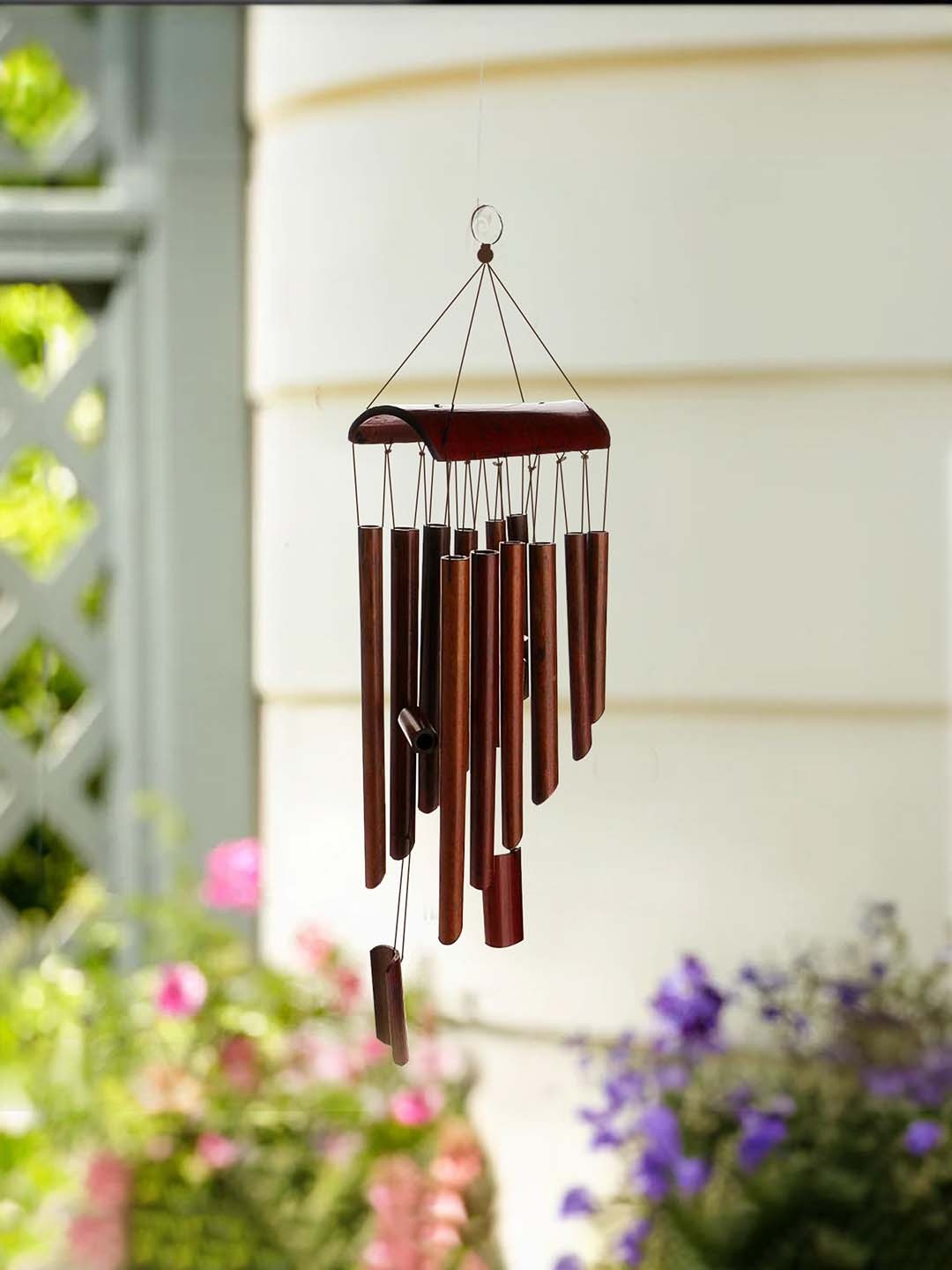 

Ekhasa Brown Bamboo Wood Windchimes