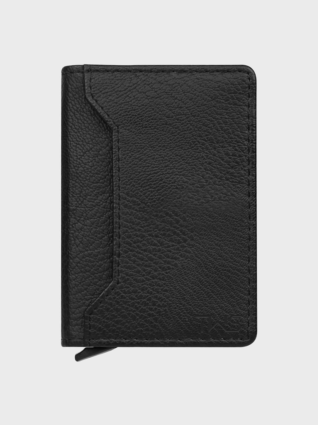 

The Wallet Store Men Leather Card Holder, Black