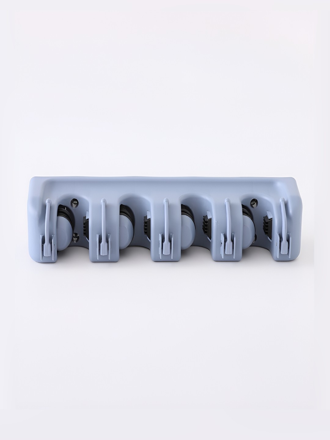 

Kuber Industries Grey Wall Mounted Mop & Broom Holder