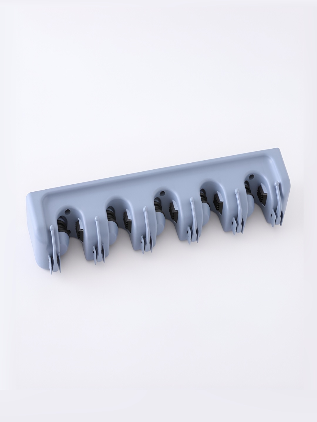 

Kuber Industries Grey Wall Mounted Mop & Broom Holder