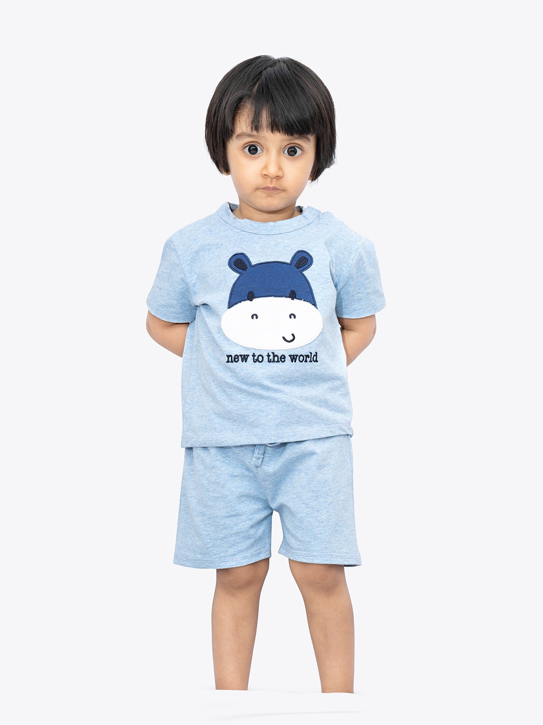 

ariel Kids T-shirt with Shorts, Blue