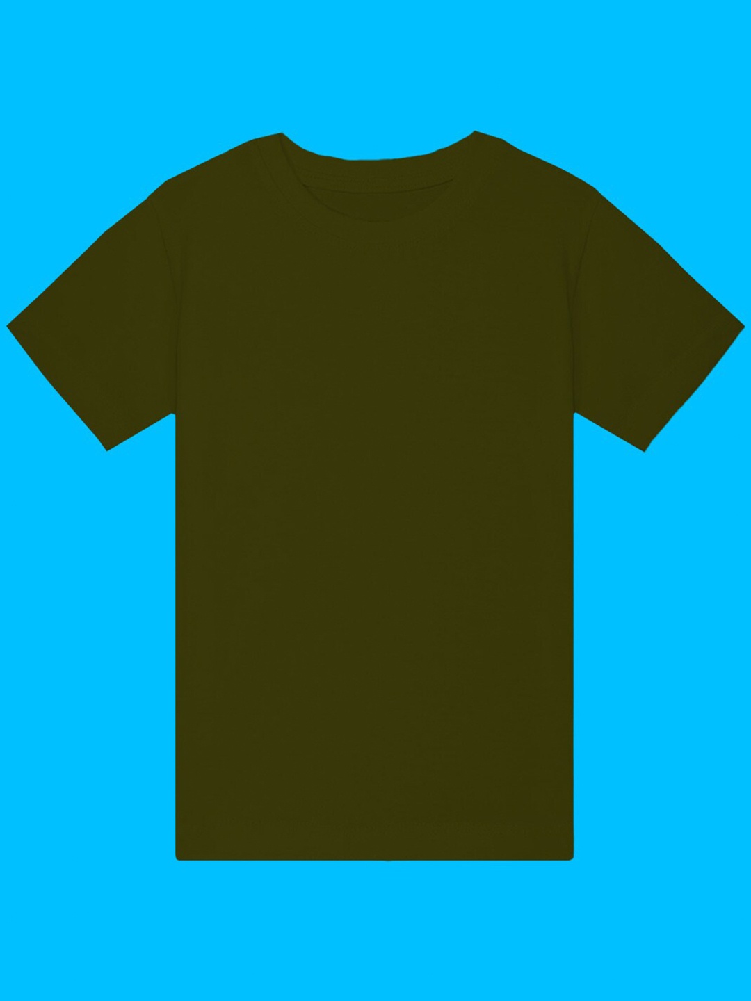 

BAESD Boys Round Neck T-shirt, Green