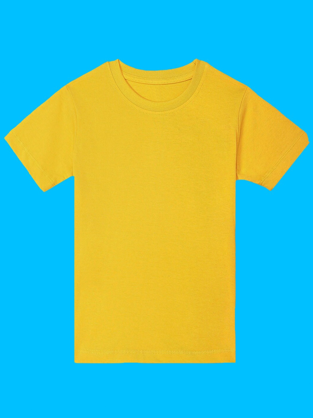 

BAESD Boys Round Neck T-shirt, Yellow