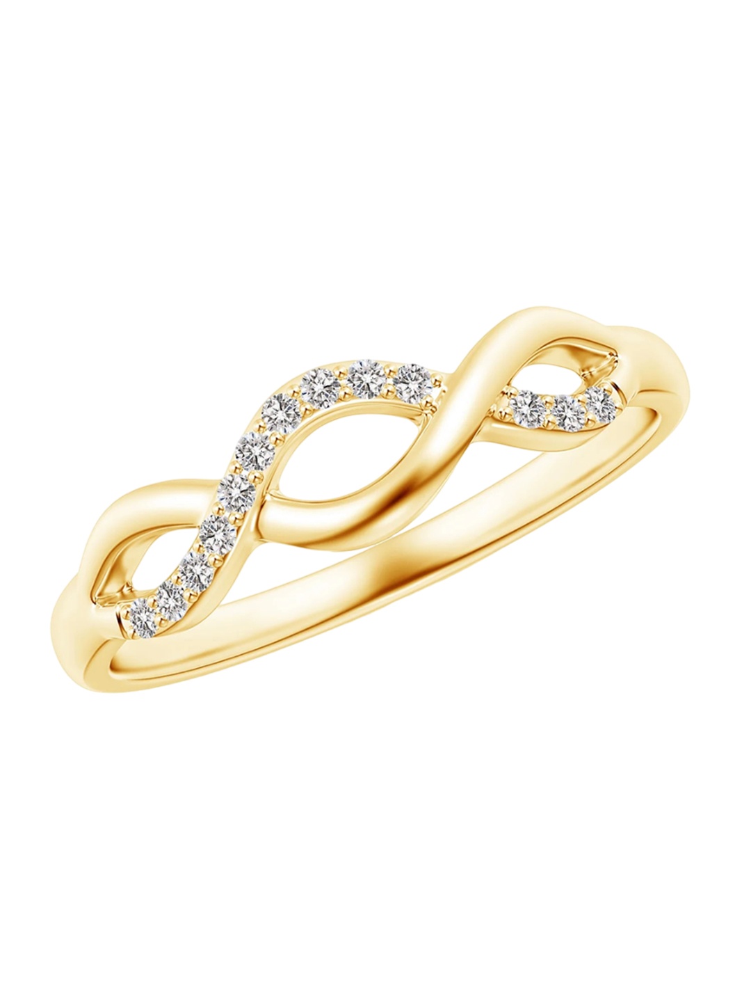 

Angara 14KT Gold Diamond Ring-1.71gm, Yellow