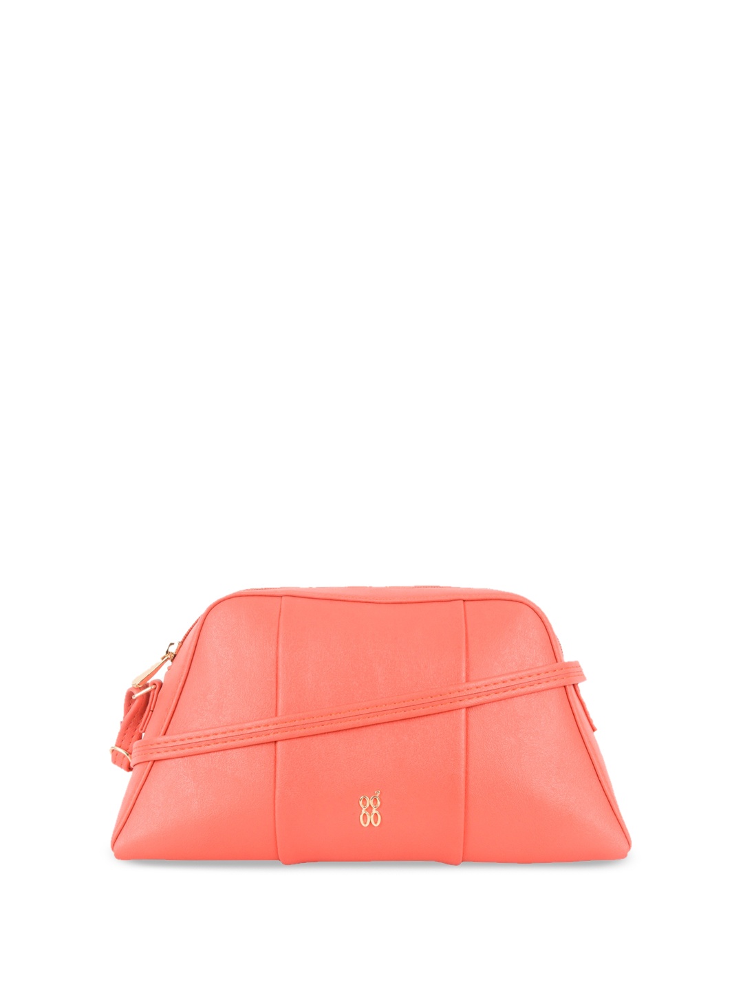 

Baggit Structured Sling Bag, Orange