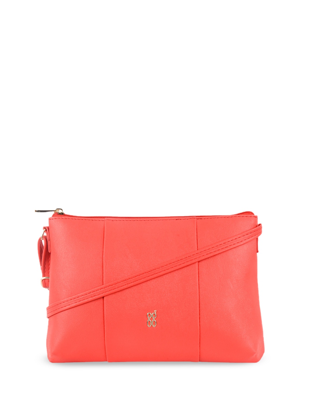 

Baggit Structured Sling Bag, Red