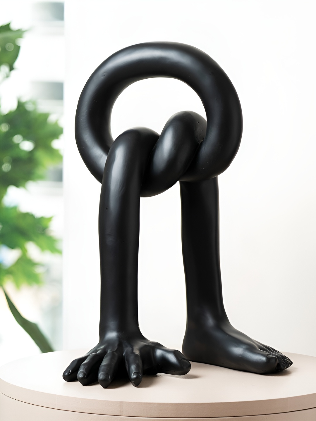 

La Muse Black Aura of An Abstract Mind Sculpture Curio Showpiece