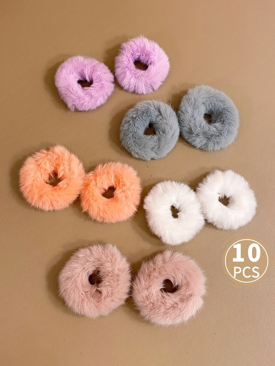 

LYTIX Girls Set Of 10 Ponytail Holders, Assorted