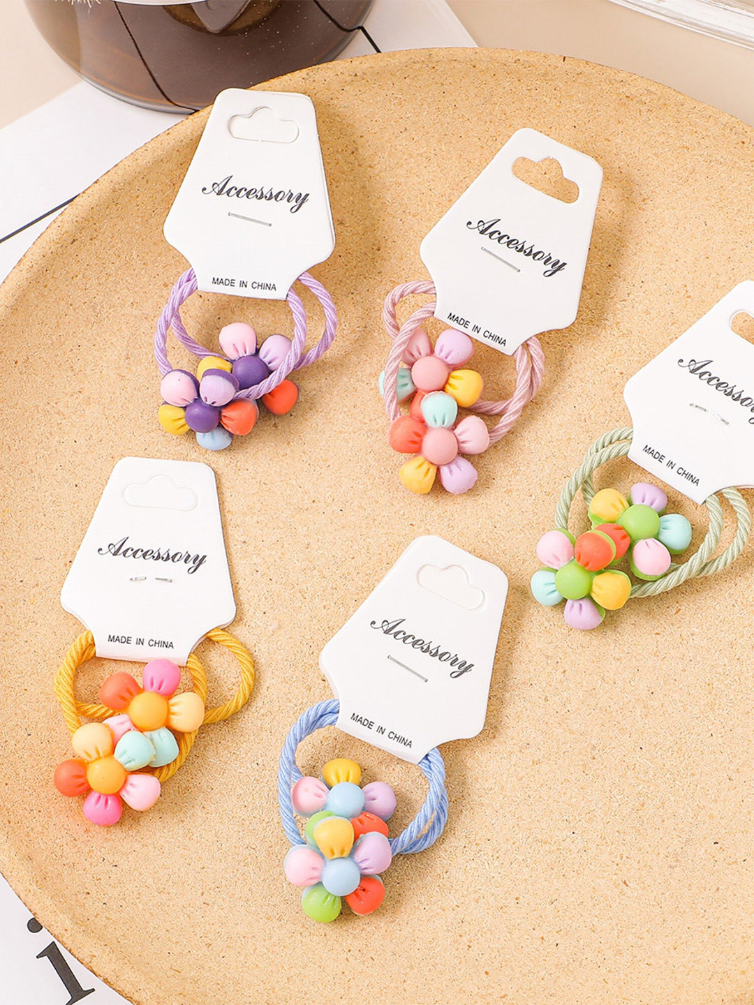 

LYTIX Girls Set of 10 Assorted Ponytail Holders