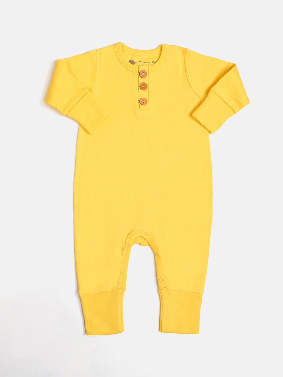

Whistle & Hops Infants Cotton Romper, Yellow