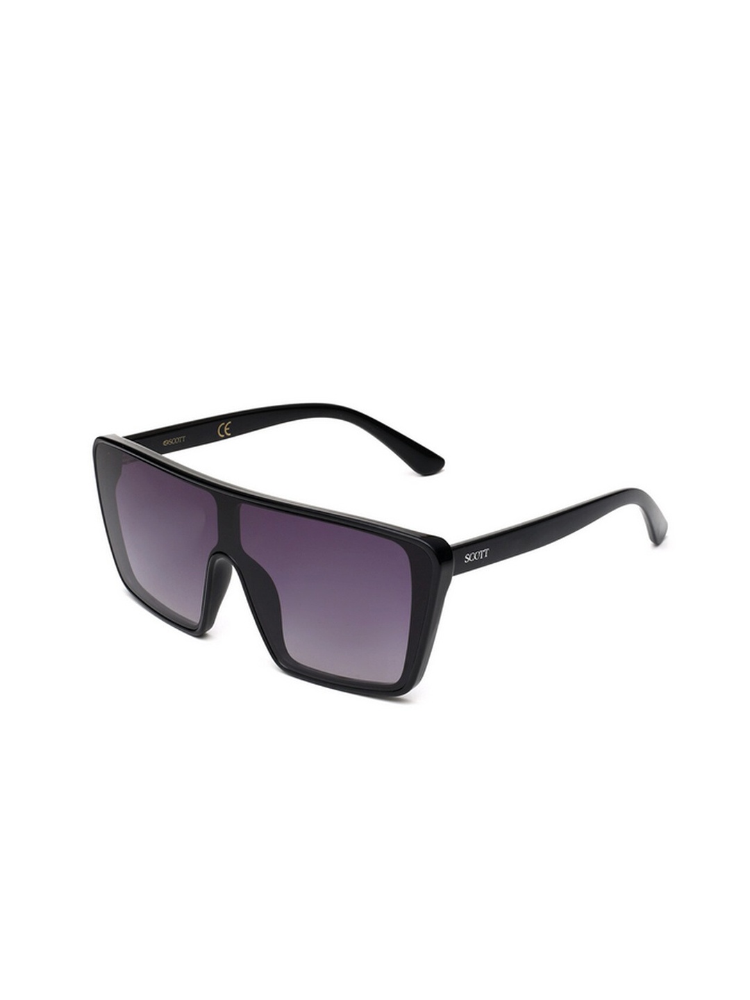 

SCOTT Unisex Square Sunglasses with UV Protected Lens SCOTT 2604 ADRIAN C3 S, Purple