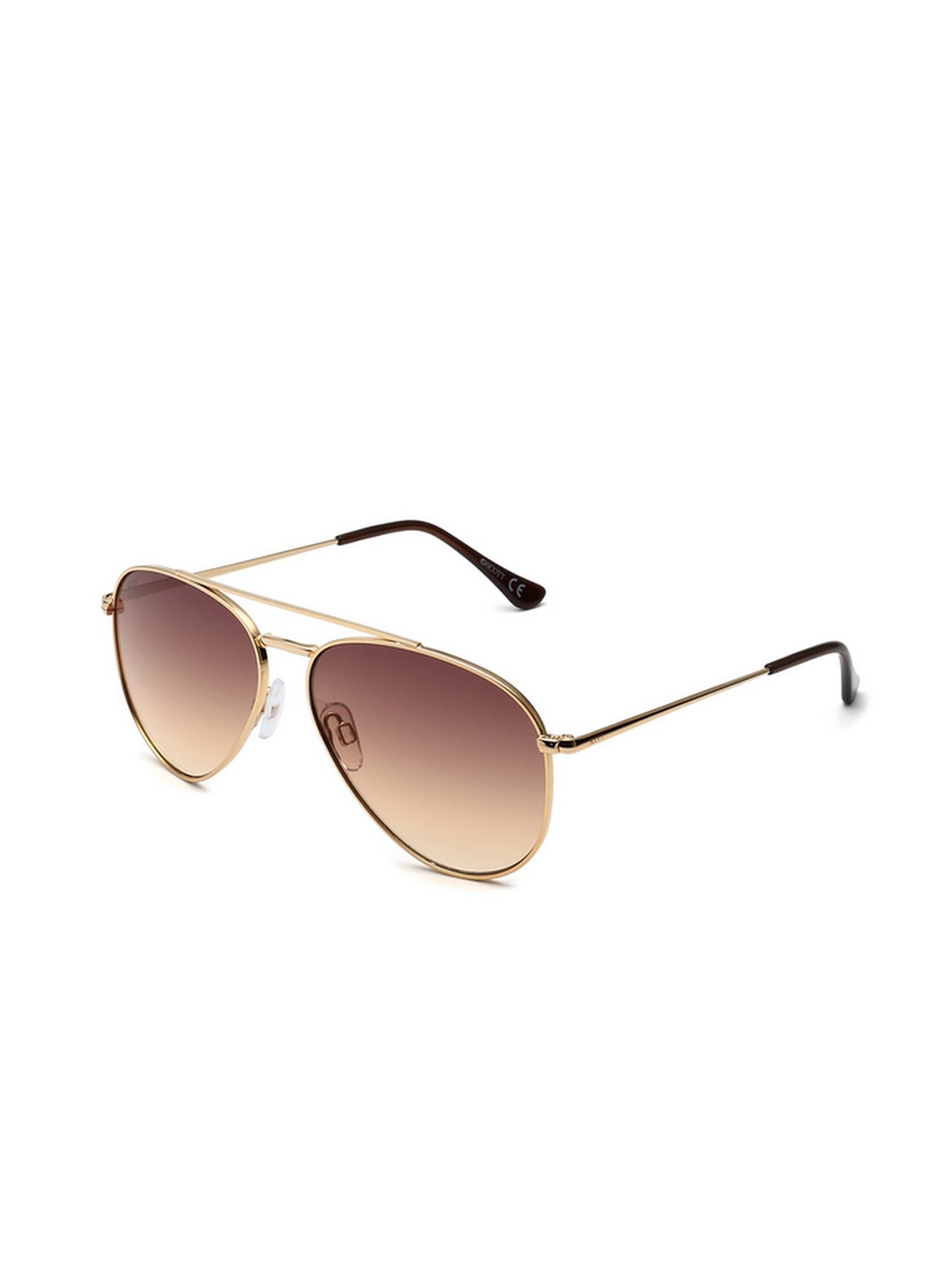 

SCOTT Men Aviator Sunglasses with UV Protected Lens SCOTT 2674 ALBERT C4 S, Brown