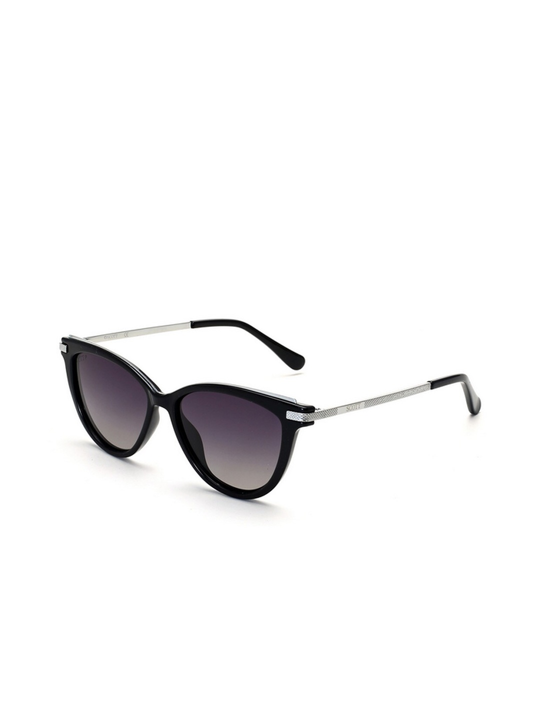 

SCOTT Women Cateye Sunglasses with UV Protected Lens Scott 2514 C1 Pat 50, Black