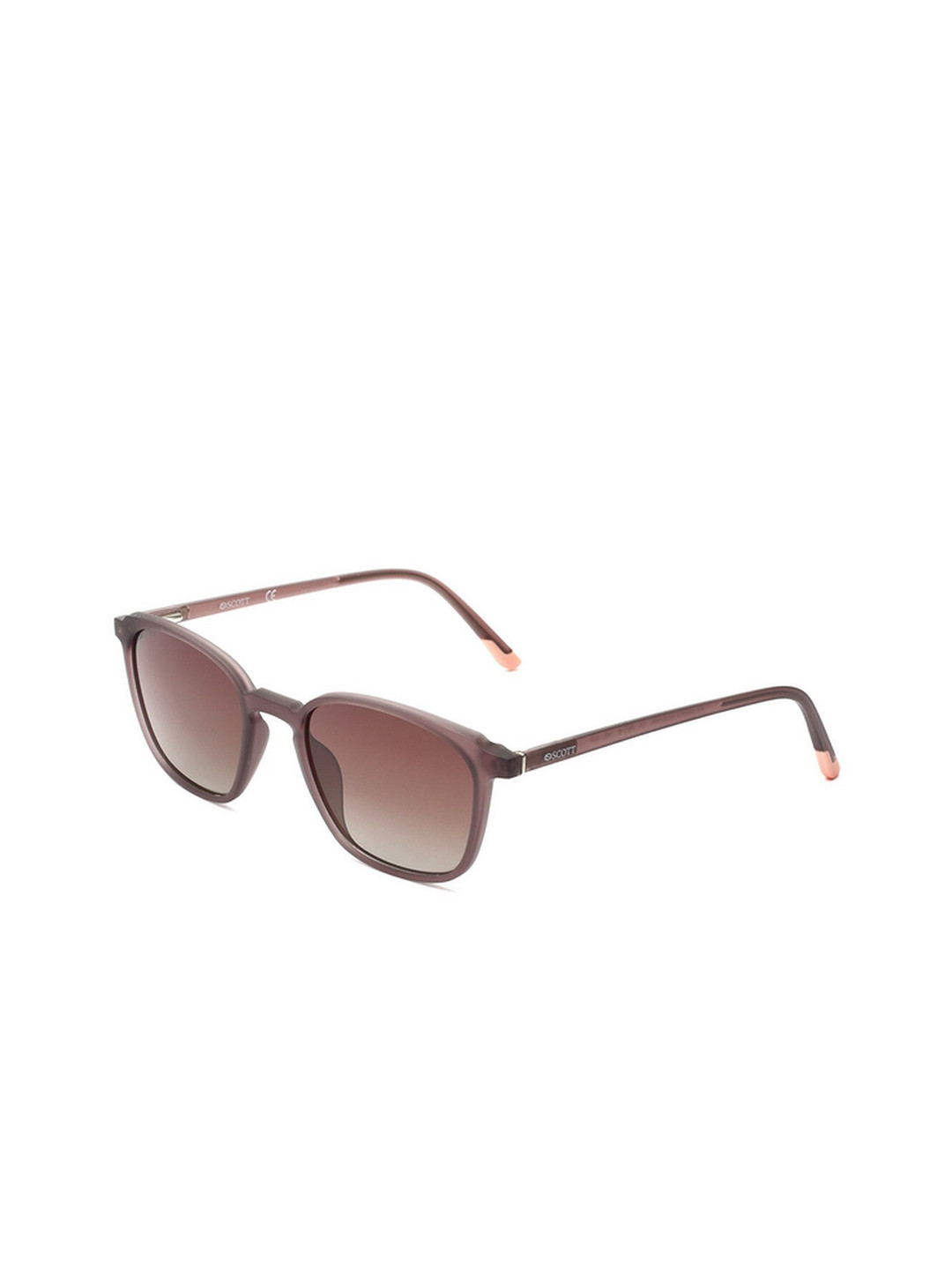 

SCOTT Unisex Square Sunglasses with UV Protected Lens SCOTT 2613PL DELTA C4 S, Brown