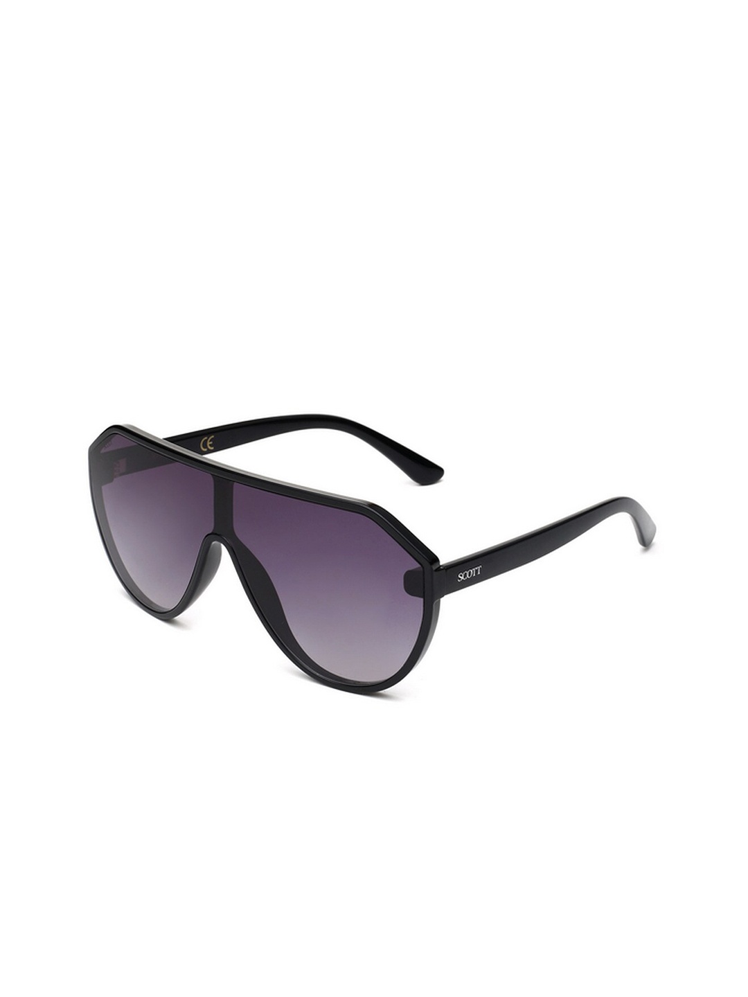 

SCOTT Men Irregular Sunglasses with UV Protected Lens SCOTT 2606 GLENN C1 S, Grey