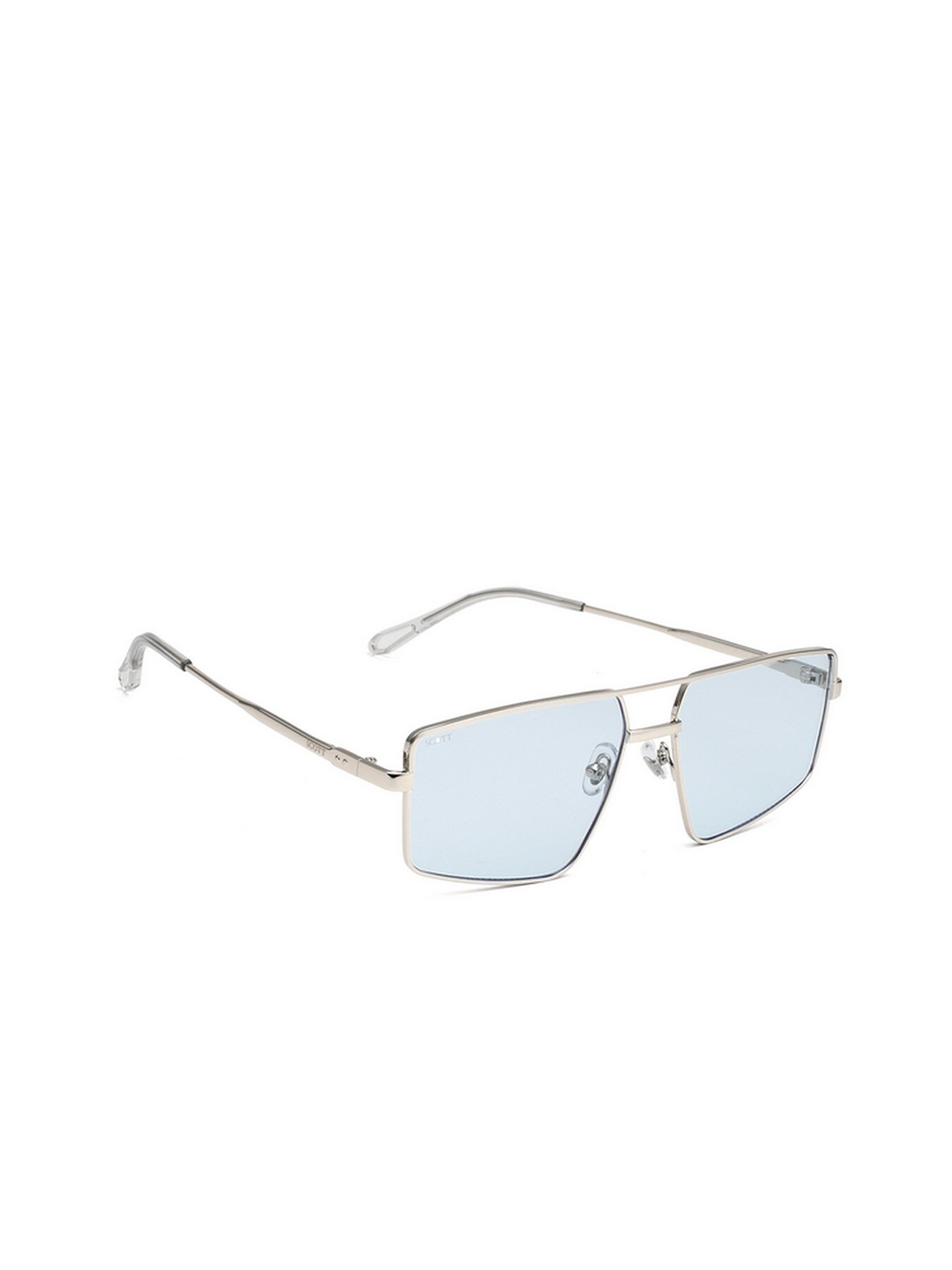 

SCOTT Men Aviator Sunglasses with UV Protected Lens SCOTT 2690 ROME C1 S, Silver