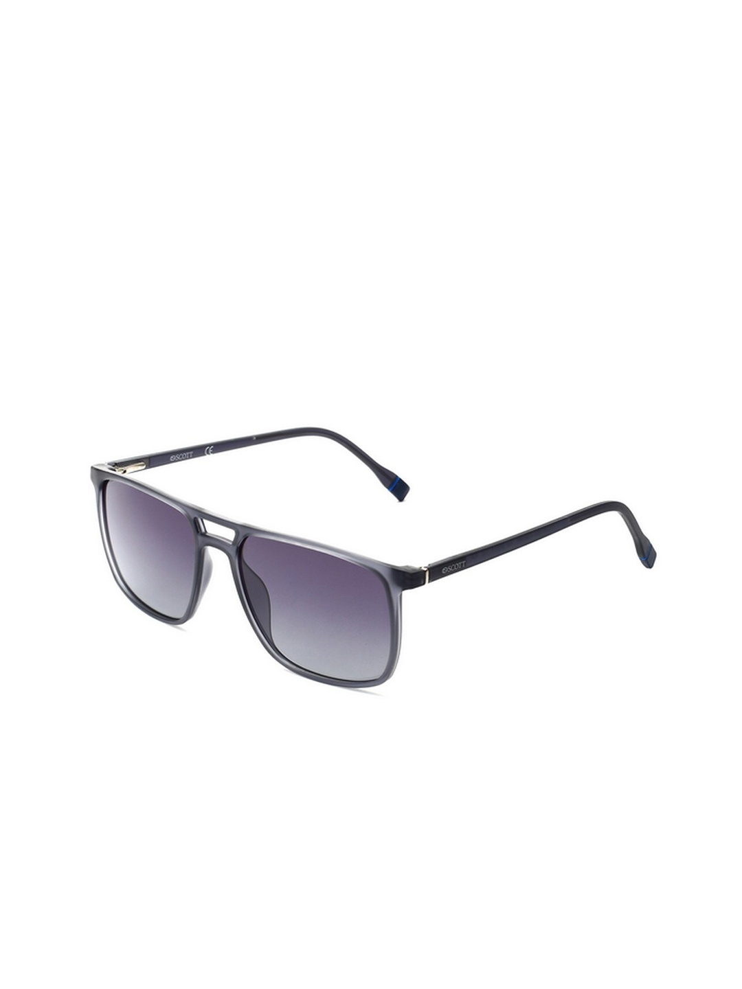 

SCOTT Men Square Sunglasses with UV Protected Lens SCOTT 2618PL MARLON C3 S, Transparent