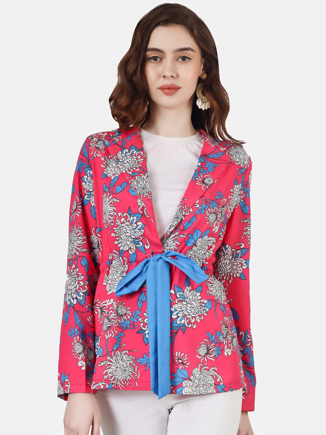 

Sukshat Floral Printed Top, Pink
