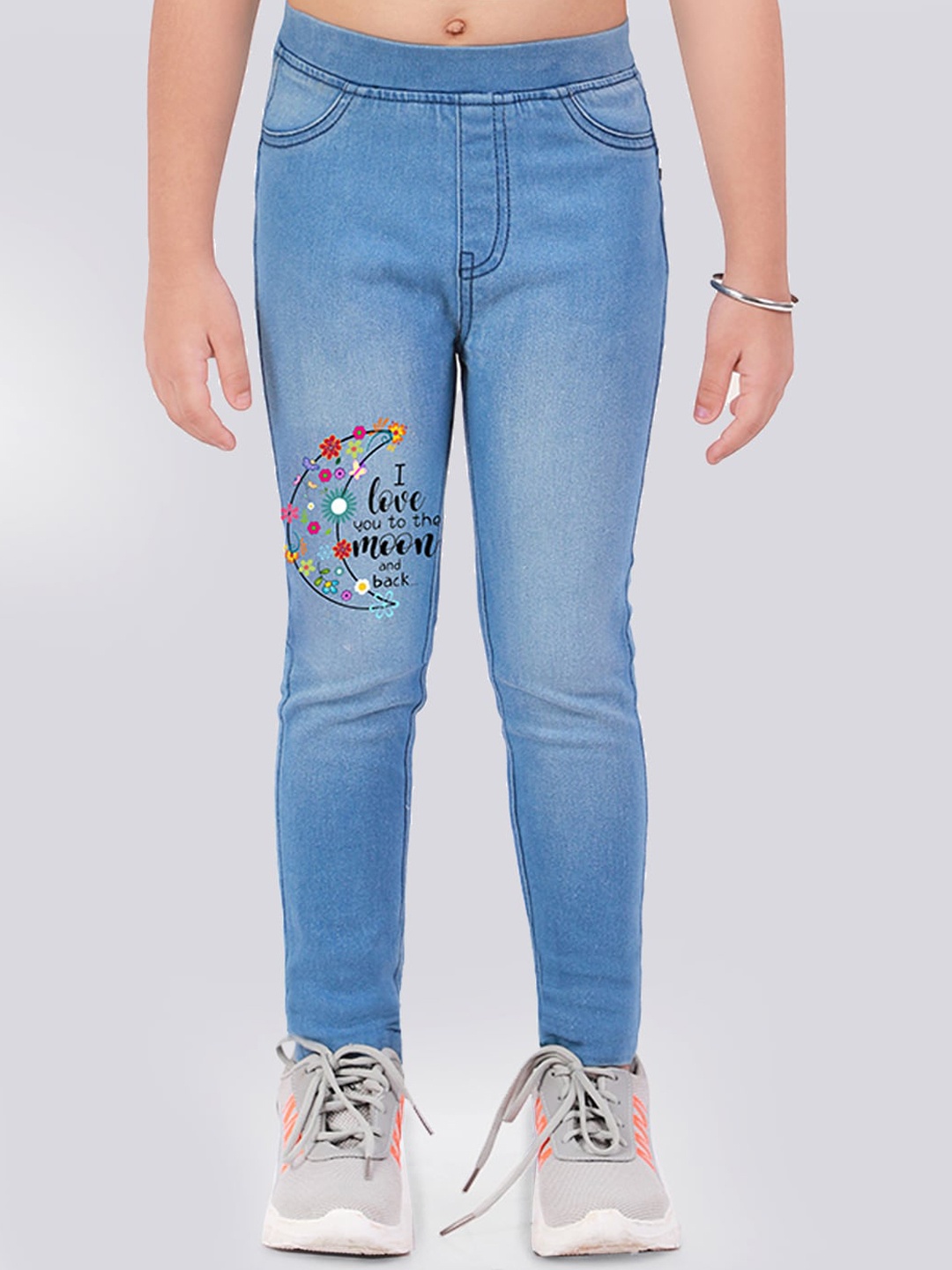 

BAESD Girls Mid Rise Jeans, Blue