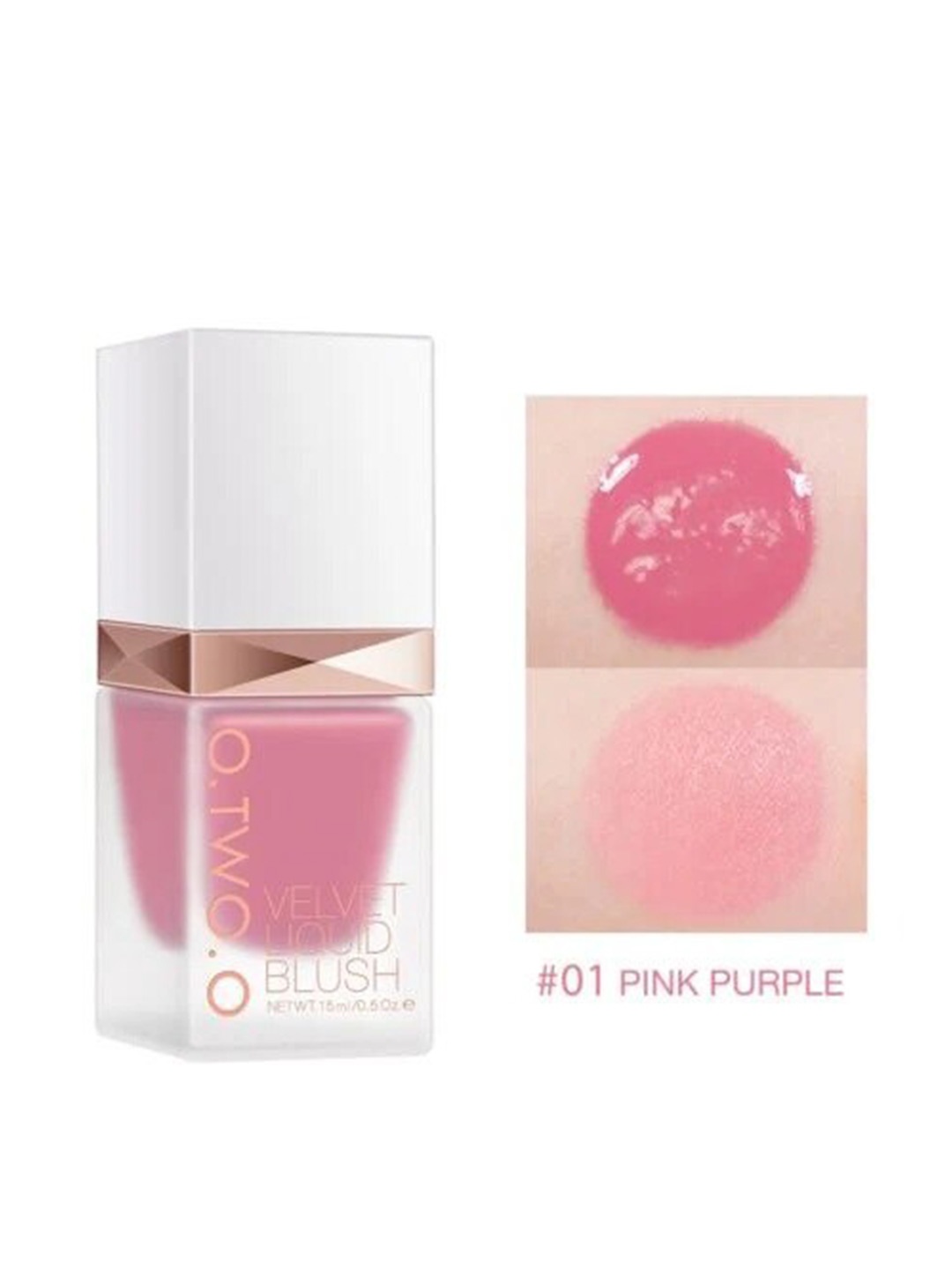 

CVB O.Two.O Long Lasting Velvet Liquid Blush 15ml - Pink Purple 01