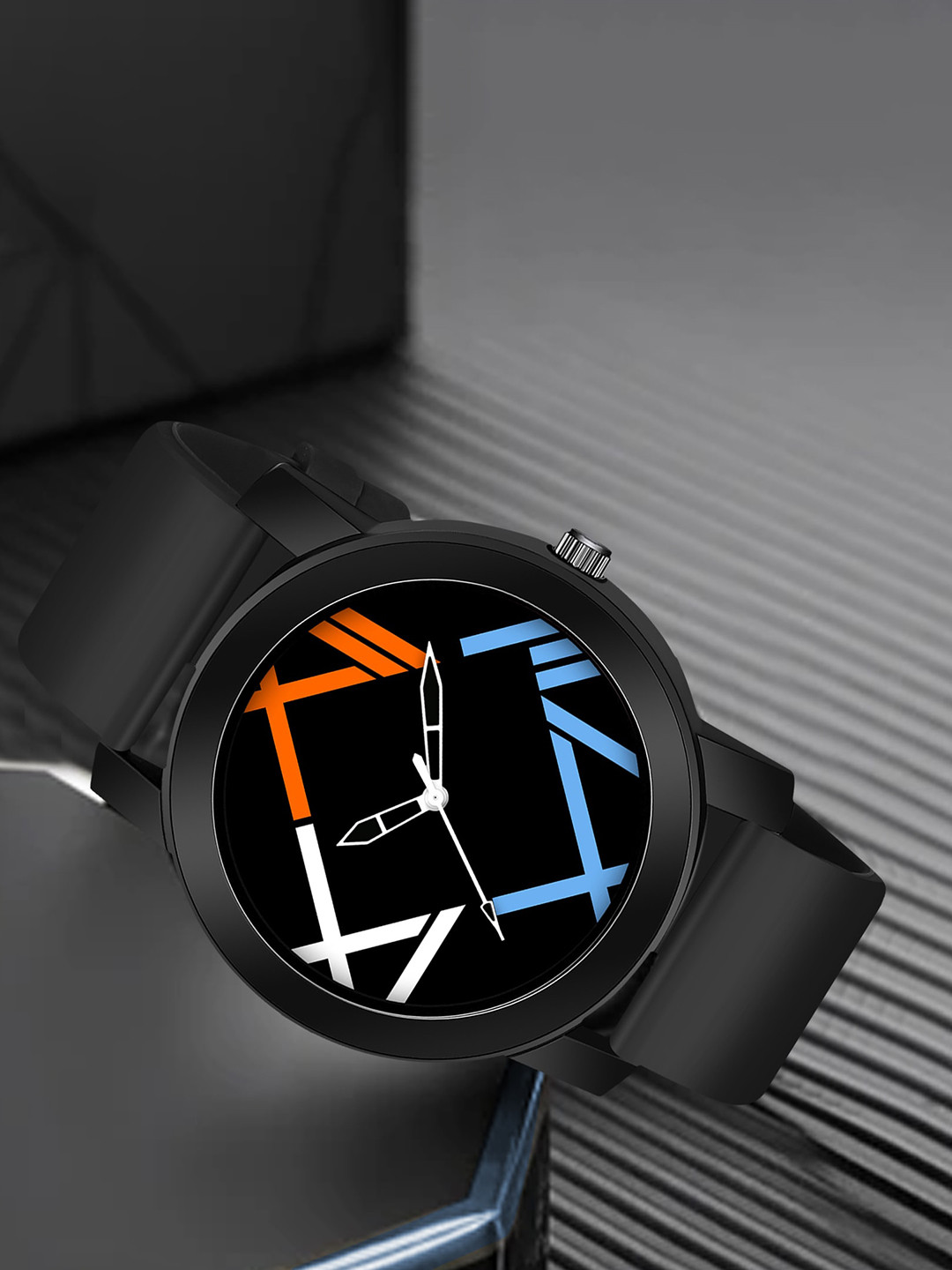 

Imperious- The Royal Way Men Printed Dial Analogue Watch IMP-BLACK-2-801