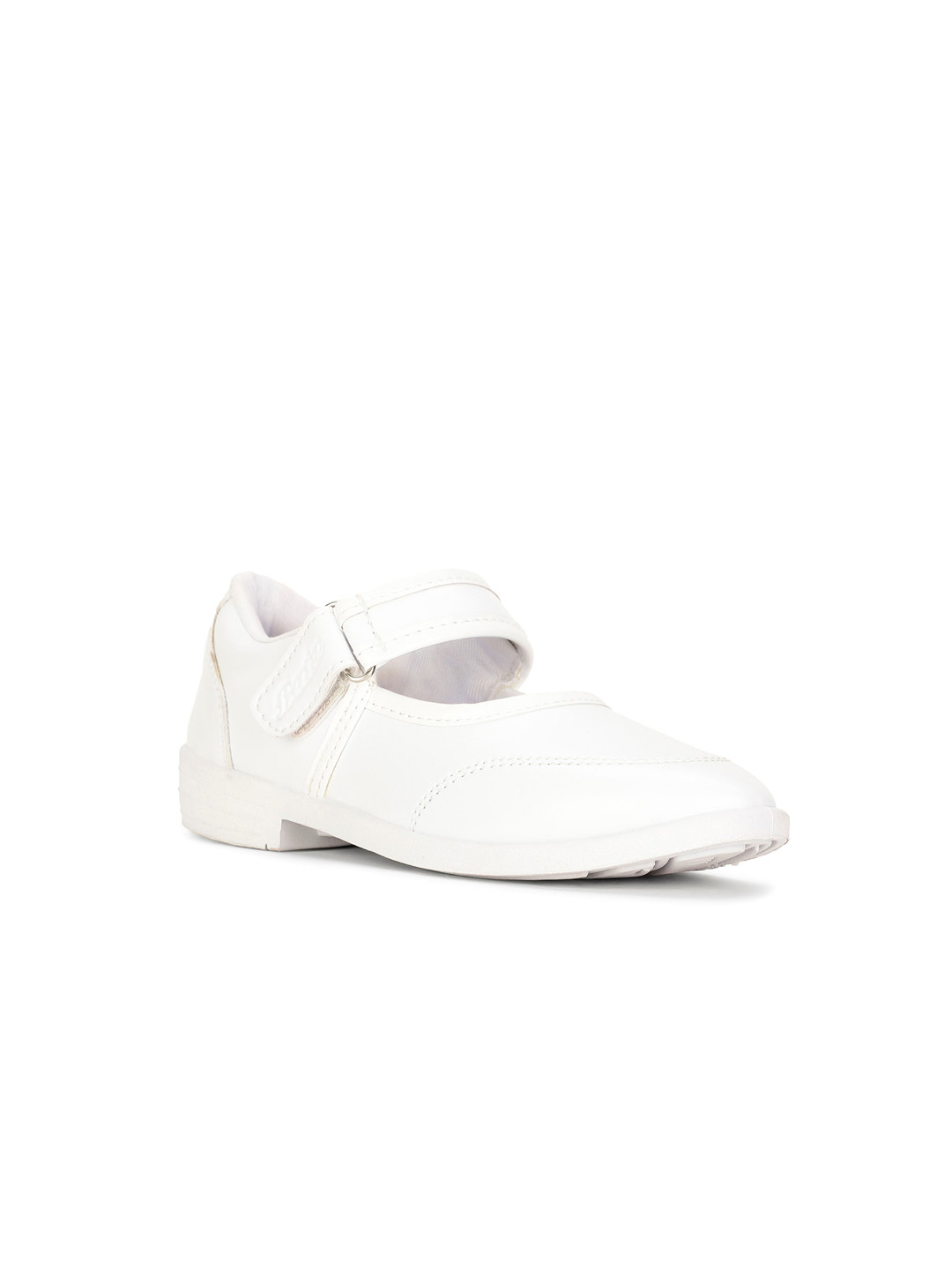 

Bata Girls MARRIE E 24 Velcro School Shoes, White
