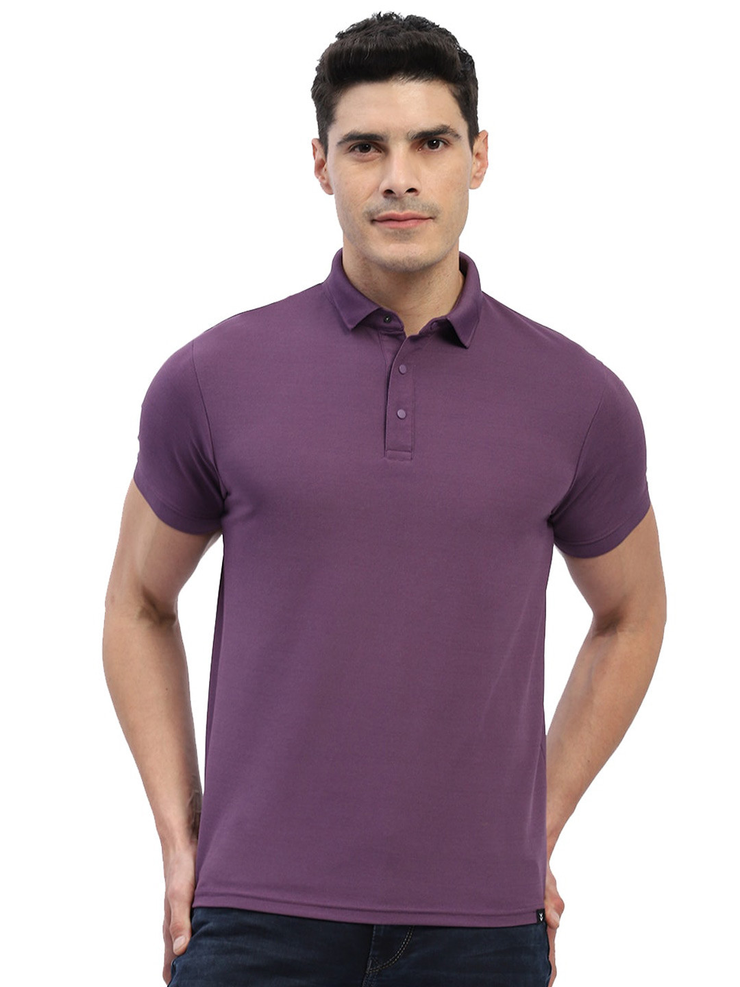

hummel Polo Collar T-shirt, Lavender